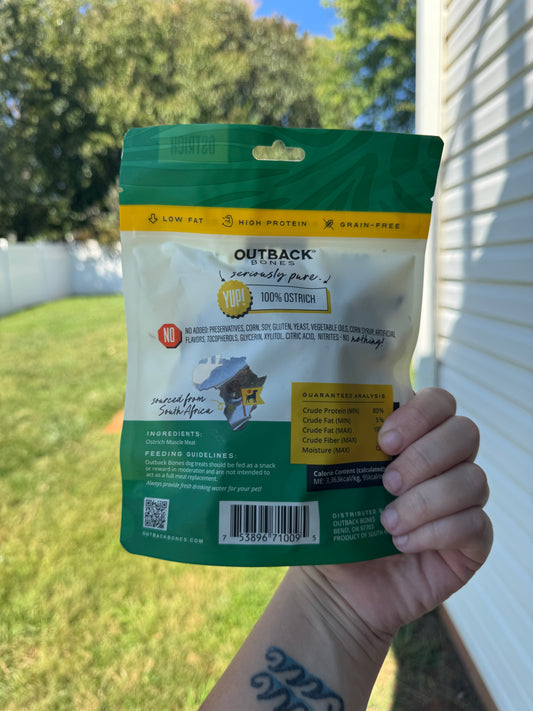 ostrich jerky