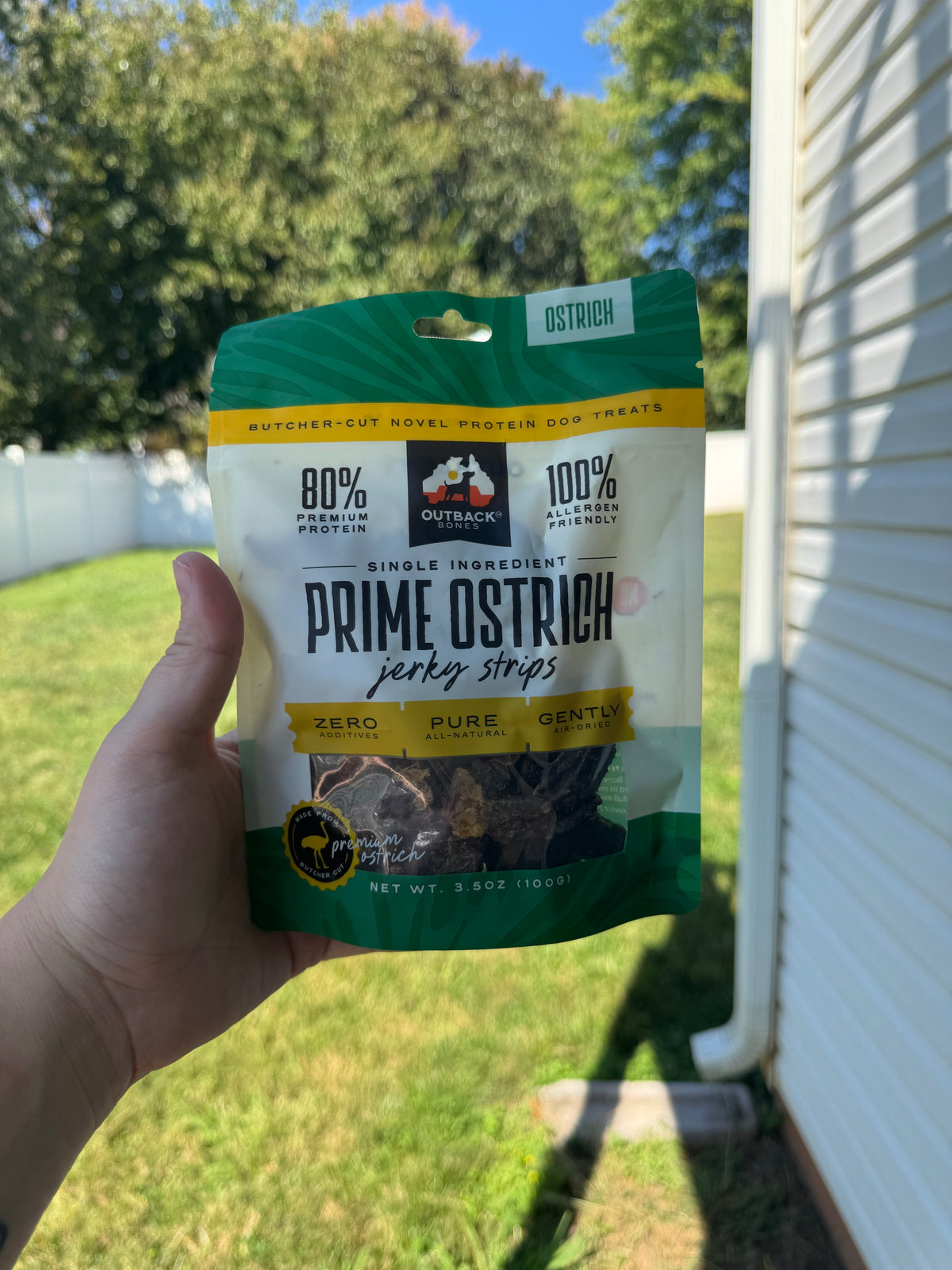 ostrich jerky