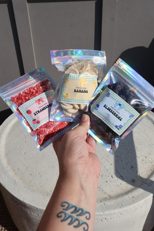 freeze dried fruit toppers