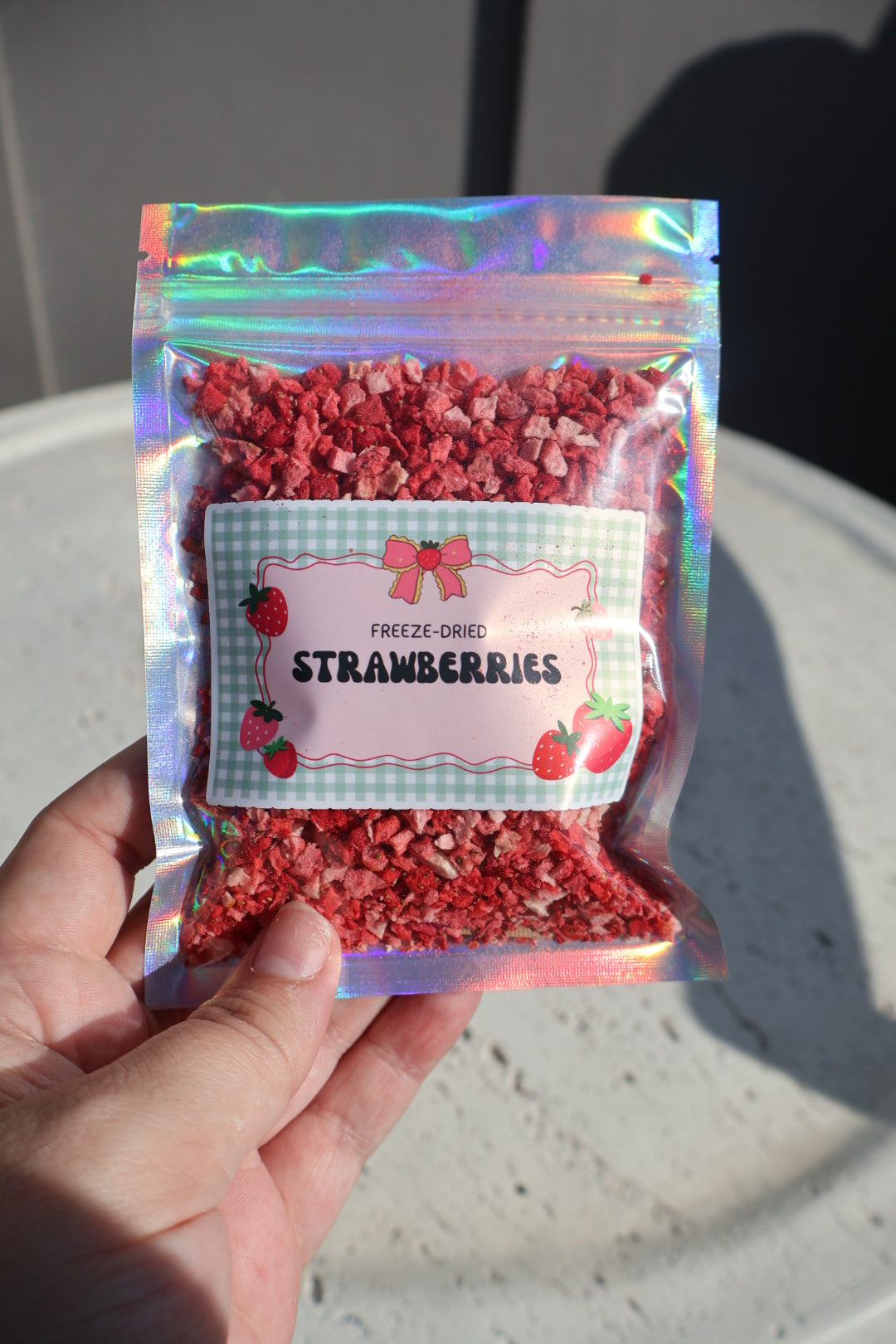 freeze dried fruit toppers