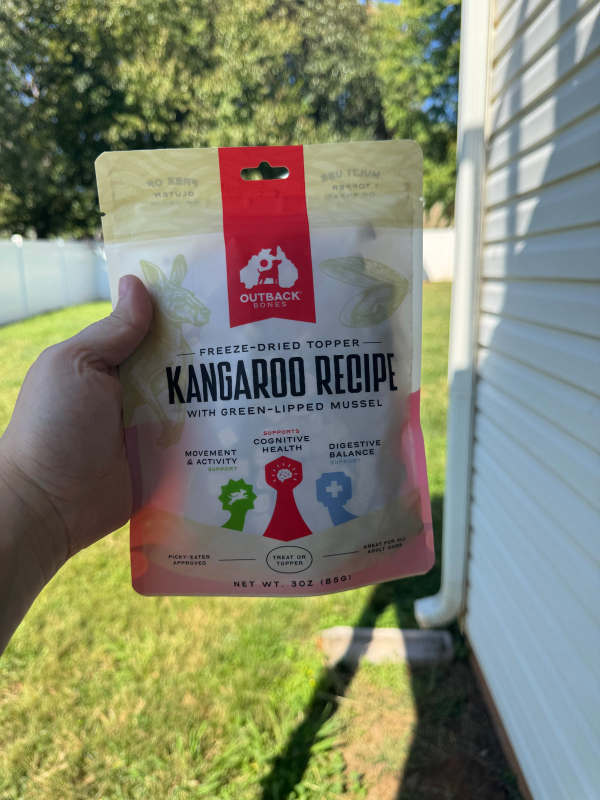 kangaroo topper