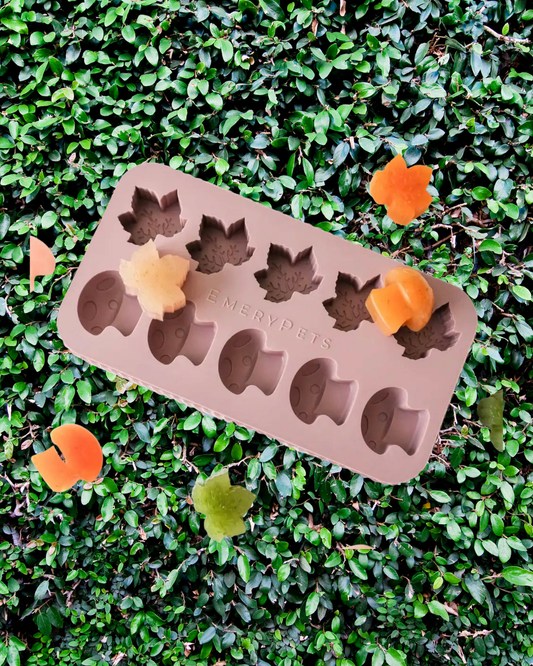 mushroom + leaf molds