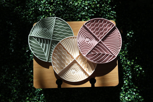 textured circle lick mat