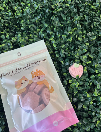 freeze dried strawberry yogurt treats