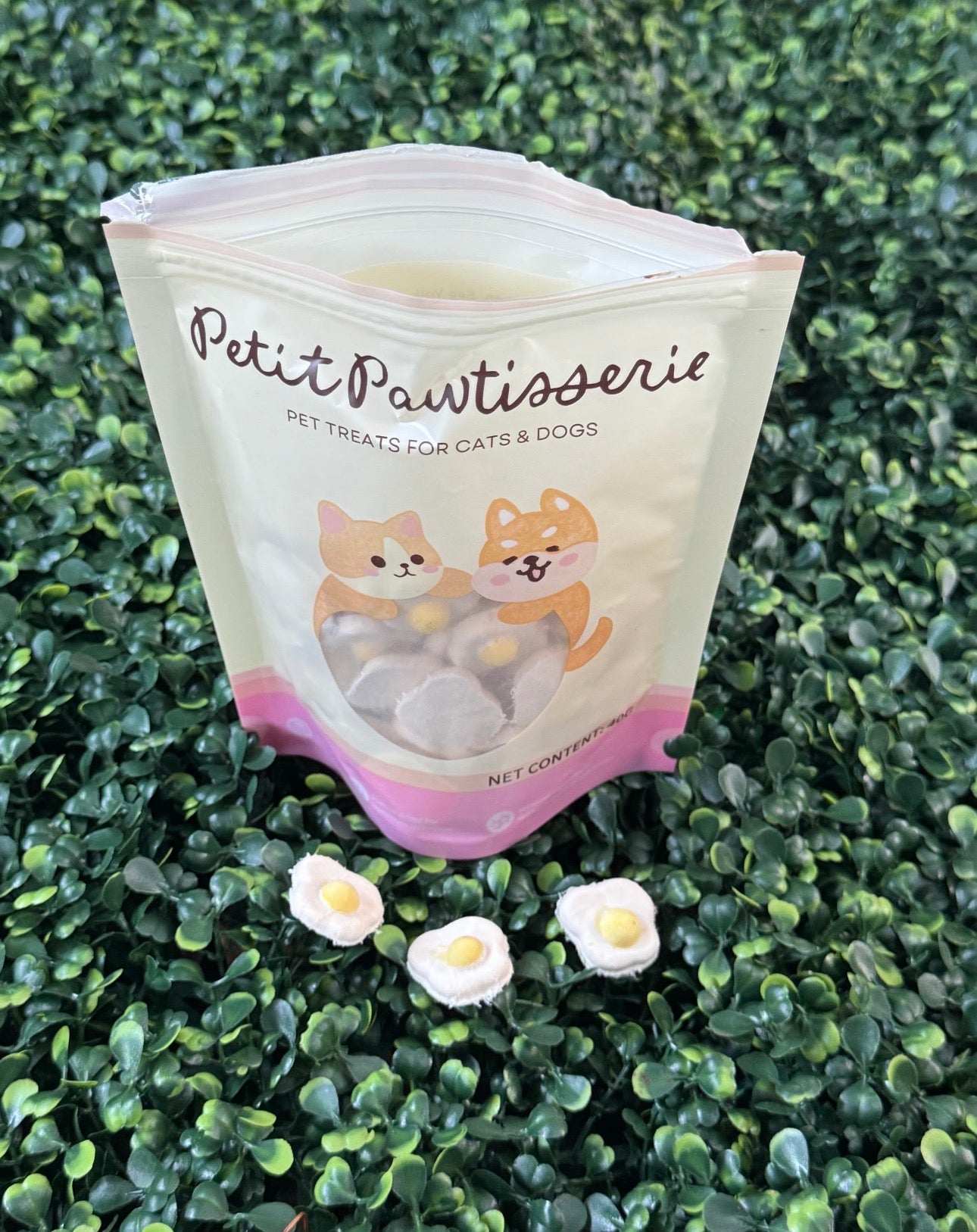 freeze dried chicken egg treats