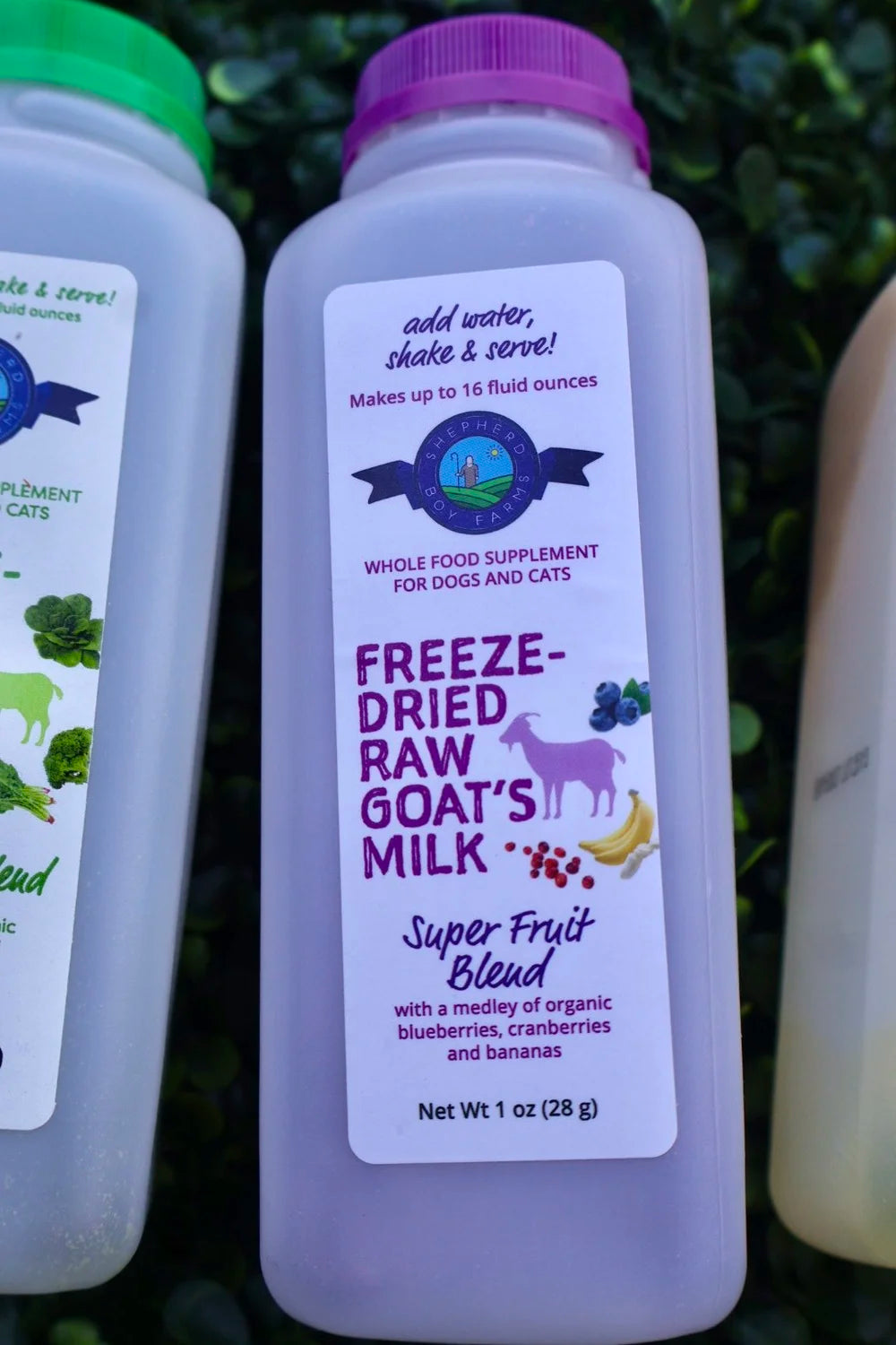 freeze dried raw goat milk topper